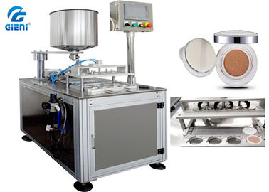 Machine de remplissage cosmétique de quatre becs SUS304 pour le coussin d'air/cc de crème