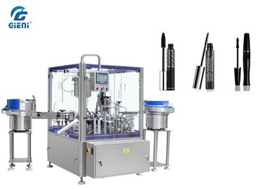Un bon prix. Le PLC commandent le volume de la machine de remplissage de piston 1-30ML pour le mascara de mèche de la fibre 3d en ligne