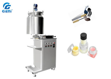 Un bon prix. type vertical cosmétique de machine de remplissage de seau de la double couche 20L pour la crème de fard à paupières en ligne