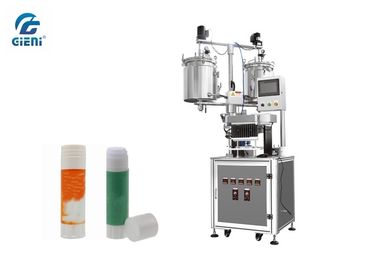 Un bon prix. Machine de remplissage cosmétique semi-automatique de baume à lèvres avec 12 becs en ligne
