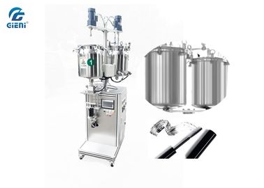 Un bon prix. Machine de remplissage cosmétique de grande viscosité de lustre de lèvre avec de doubles réservoirs en ligne