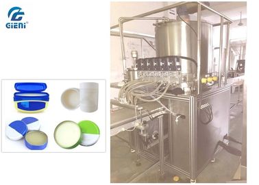 Un bon prix. Becs adaptés aux besoins du client de la machine de remplissage de crème de vaseline six faciles à nettoyer en ligne