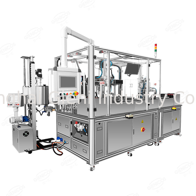 Machine de moulage de rouge à lèvres en caoutchouc de silicone en forme de U Machine de remplissage de baume à lèvres automatique