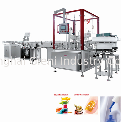 Un bon prix. Machine de remplissage de vernis à ongles 30 pièces/min Vitesse du produit 20-30 bouteilles/min Capacité de production en ligne