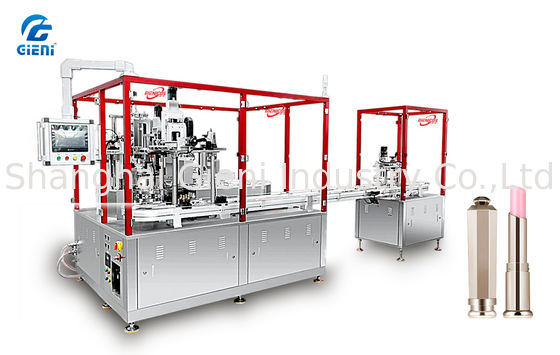 Un bon prix. Machine automatique de remplissage de rouge à lèvres en silicone à haute précision en ligne