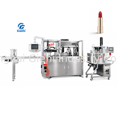 Machine de remplissage de rouge à lèvres, moule en Silicone, haute capacité GLU-900, 112 cavités, 900 pièces/h, équipement de production