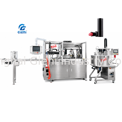 GLU-900 ligne automatique de production de rouge à lèvres à vis de station 900 pièces/h machine multi-format