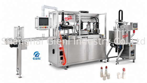 GLU-900 Leister Machine de remplissage de rouge à lèvres à air chaud Système de détection de moisissure Panasonic Sensor 900pcs/h