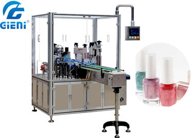 machine de 45pcs/Min Nail Polish Filling Capping avec 2 becs