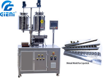 Un bon prix. Machine de bâti cosmétique de rouge à lèvres de machine de remplissage de couleur de moule métallique de 12 trous en ligne