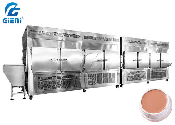 Un bon prix. Le corps frottent la machine de remplissage cosmétique de refroidissement de tunnel en ligne