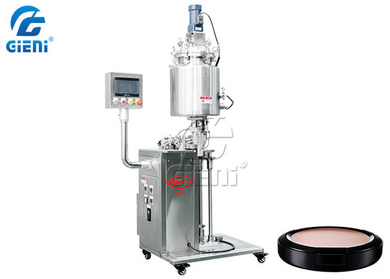 Réservoir de remplisseur de piston soulevant la machine cosmétique de presse de poudre