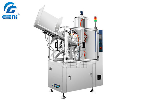 Un bon prix. Machine de remplissage cosmétique de tube de circulation de l'eau de SUS316L 2400pcs/H en ligne