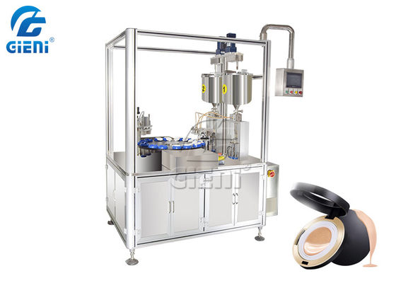 Machine de remplissage crème cosmétique de cc 10pcs/Min With 16 stations rotatoires
