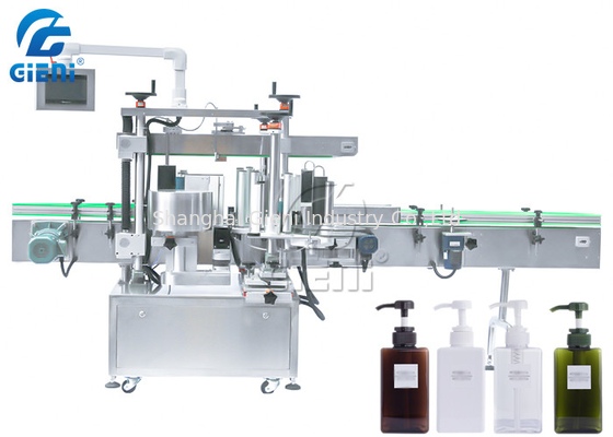 Un bon prix. Double machine à étiquettes latérale de molette pour la place et les bouteilles rondes en ligne